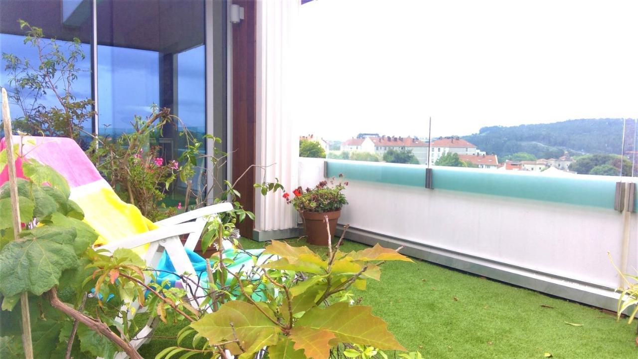 Appartement Preciosa Habitacion Doble En Atico Con Terraza à Saint-Jacques-de-Compostelle Extérieur photo